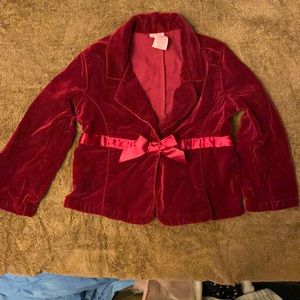 2T velvet jacket